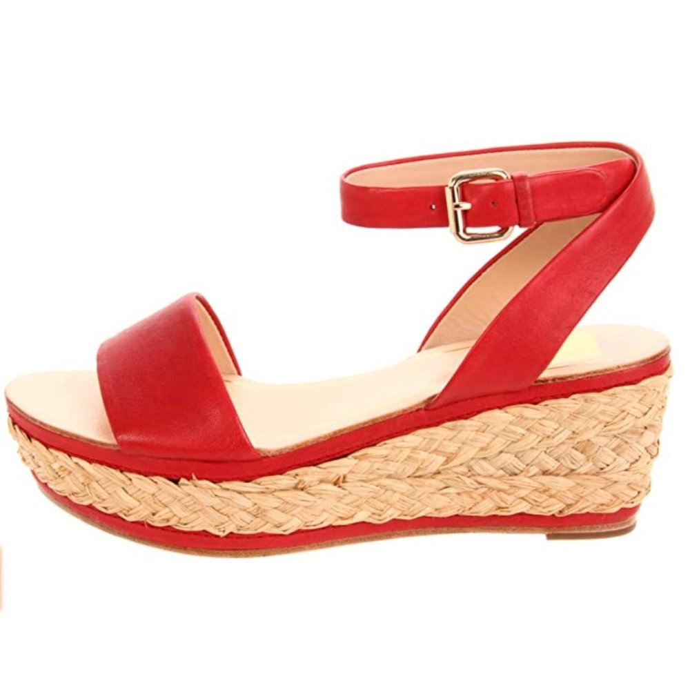 Dolce Vita Woven Platform Espadrille Sandals